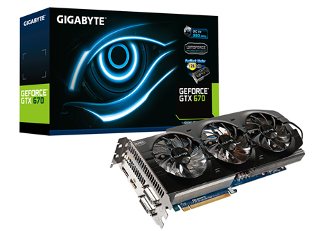 GIGABYTE GVN670O4GD-00-G graphics card NVIDIA GeForce GTX 670