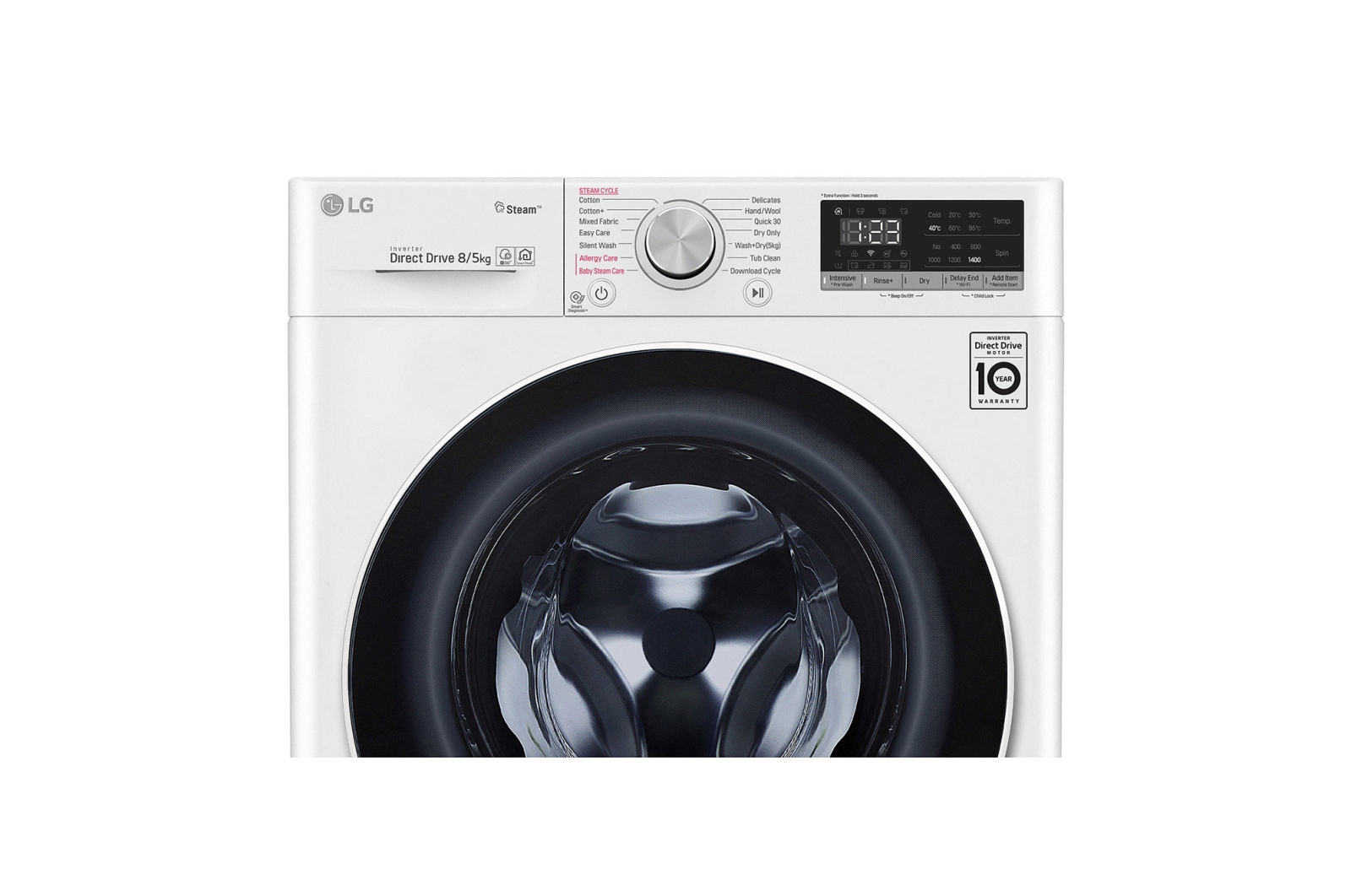 LG F4DN408N0 washer dryer Freestanding Front-load White – image 6