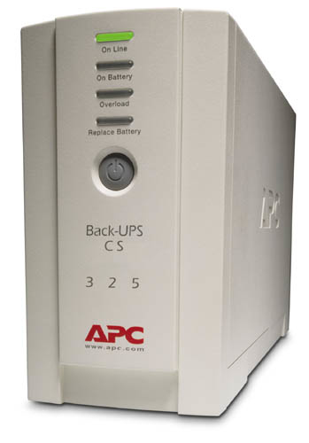 APC Back-UPS CS 325 w/o SW strömskydd (UPS) 0,325 kVA 210 W