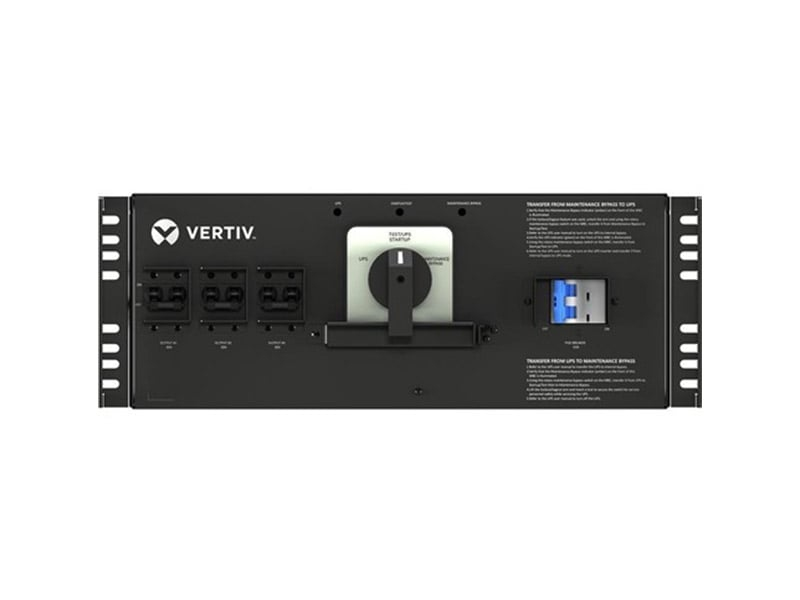 Vertiv VMBC-20KMVRT4U maintenance bypass panel (MBP) 180