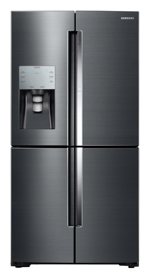 Samsung RF56M9380SG side-by-side refrigerator Freestanding