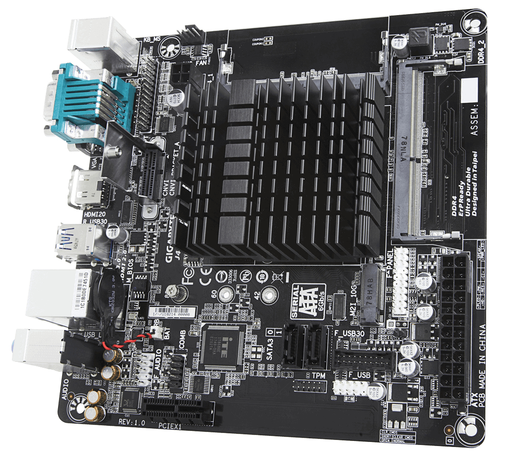 GIGABYTE J4105N H (rev. 1.0) – image 2
