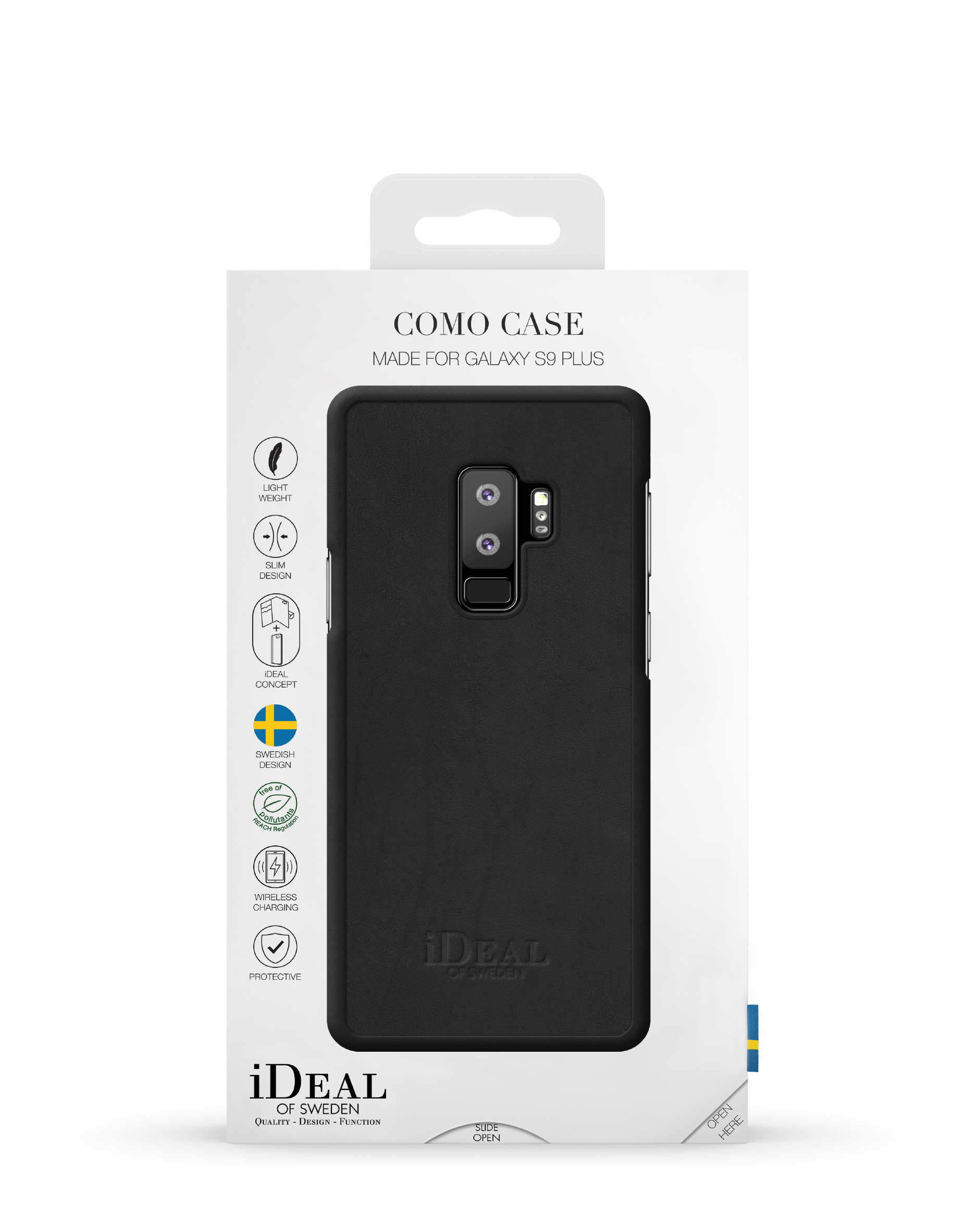 iDeal of Sweden Como Case Galaxy S9 Plus Black – image 3