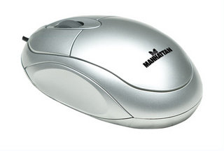 Manhattan 176910 mouse USB Type-A Optical 1000 DPI