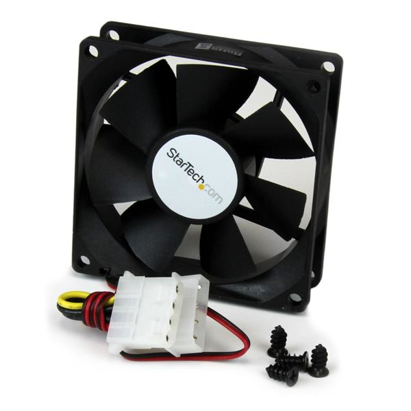 StarTech.com 80x25mm Dual Ball Bearing Computer Case Fan w/ LP4 Connector – image 3