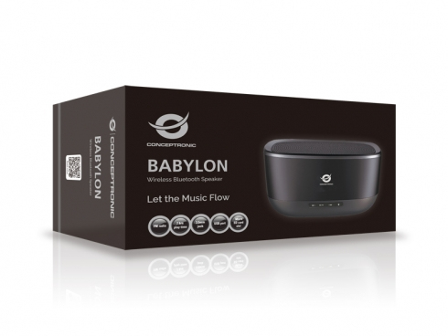 Conceptronic BABYLON Wireless Bluetooth Speaker, blue – image 3