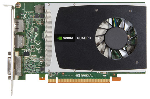 Fujitsu S26361-F2856-L996 graphics card NVIDIA Quadro 2000D