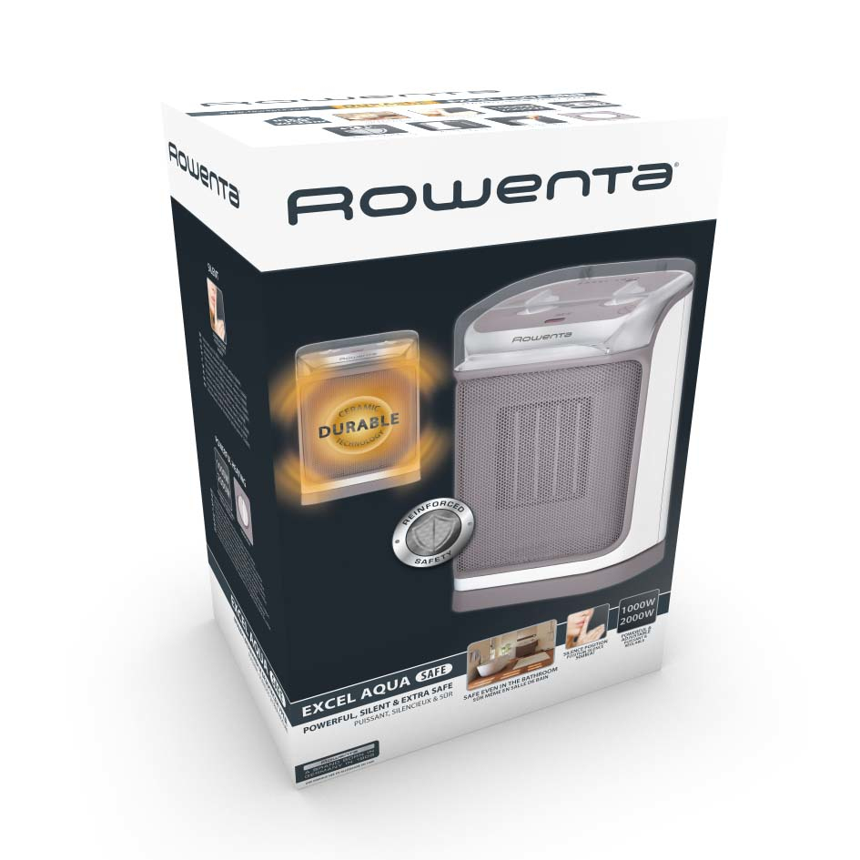 Rowenta SO9280 electric space heater Indoor Beige, White – image 5
