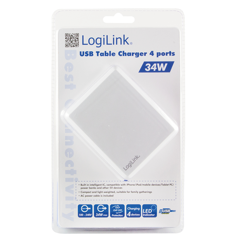 LogiLink PA0097 mobile device charger Tablet, MP3, Smartphone White AC Indoor – image 9
