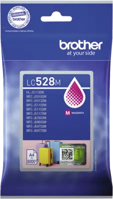 Brother LC528MP ink cartridge 1 pc(s) Original Magenta – image 1