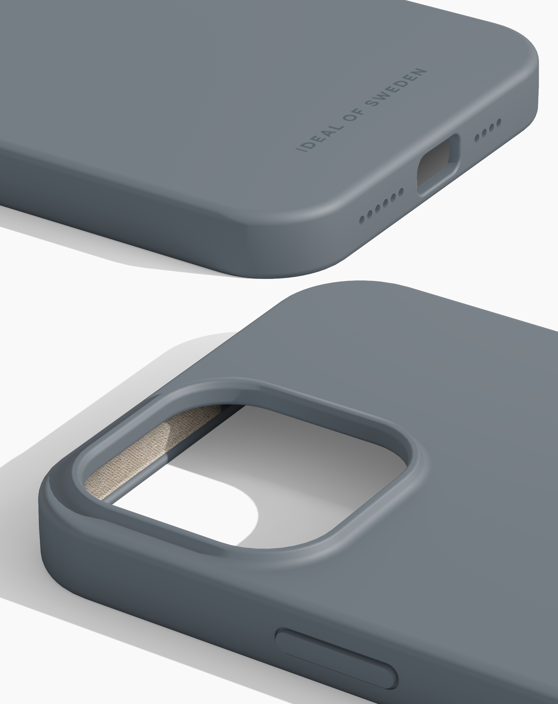 iDeal of Sweden Silicone Case iPhone 12PM/13PM Midnight Blue