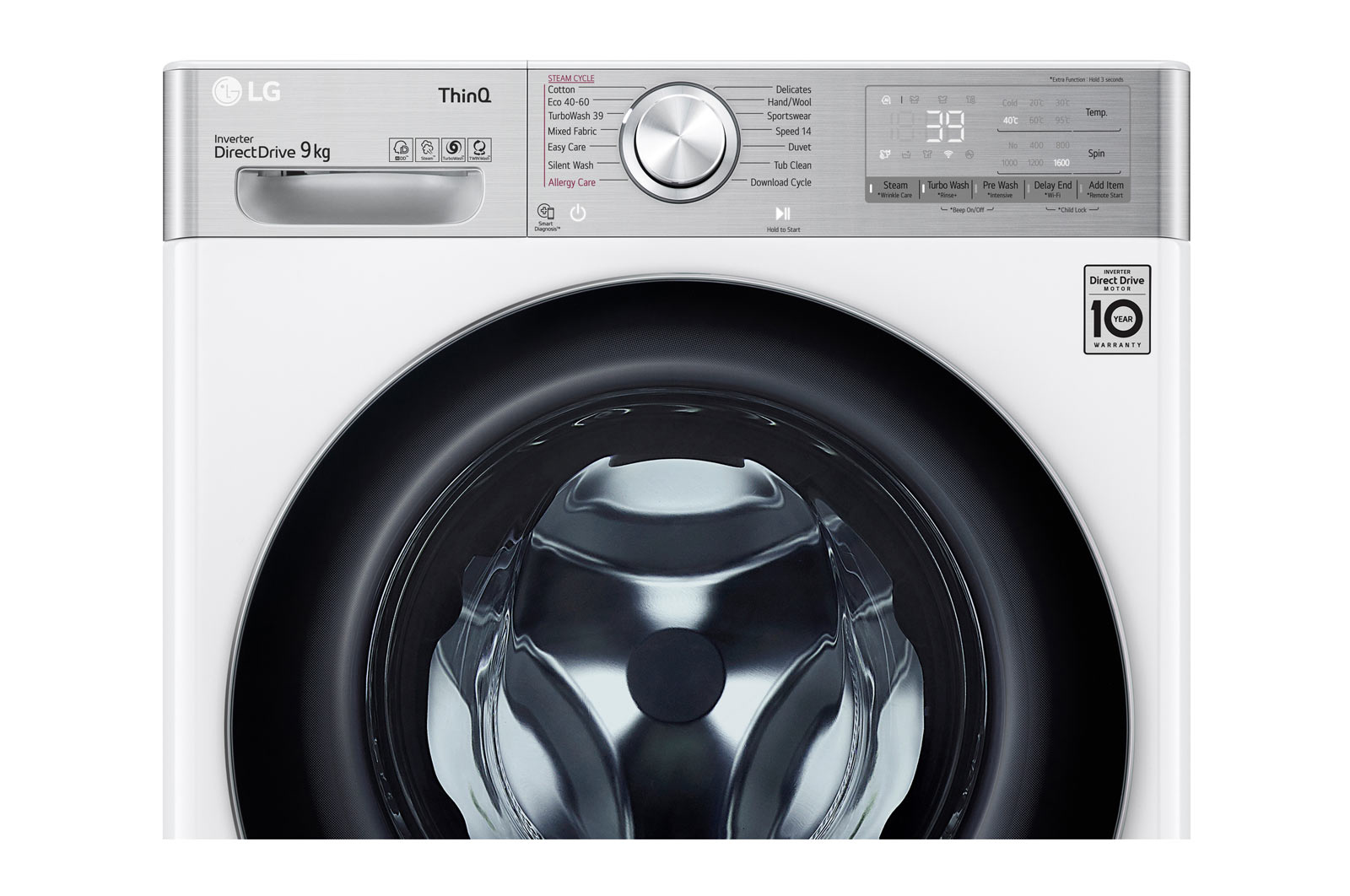 LG F6WV909P2E washing machine Front-load – image 6