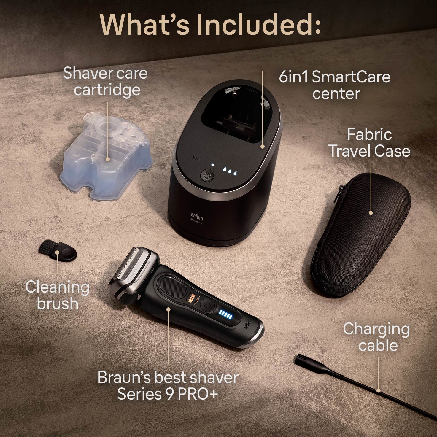 Braun Series 9 Pro+ 9560cc Trimmer Black – image 8