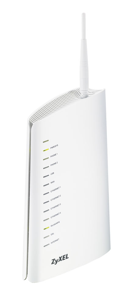 Zyxel 2812HNU-51c wireless router Gigabit Ethernet White – image 2