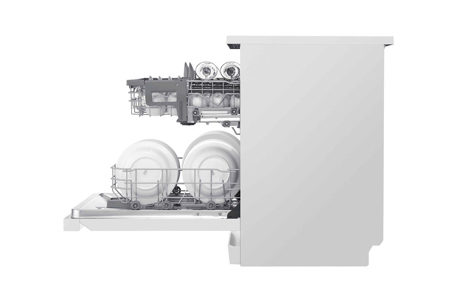 LG DFB512FW dishwasher Freestanding 14 place settings – image 5