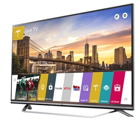 LG 55UF778V TV 139.7 cm (55") 4K Ultra HD Smart TV Wi-Fi Black, Silver – image 2