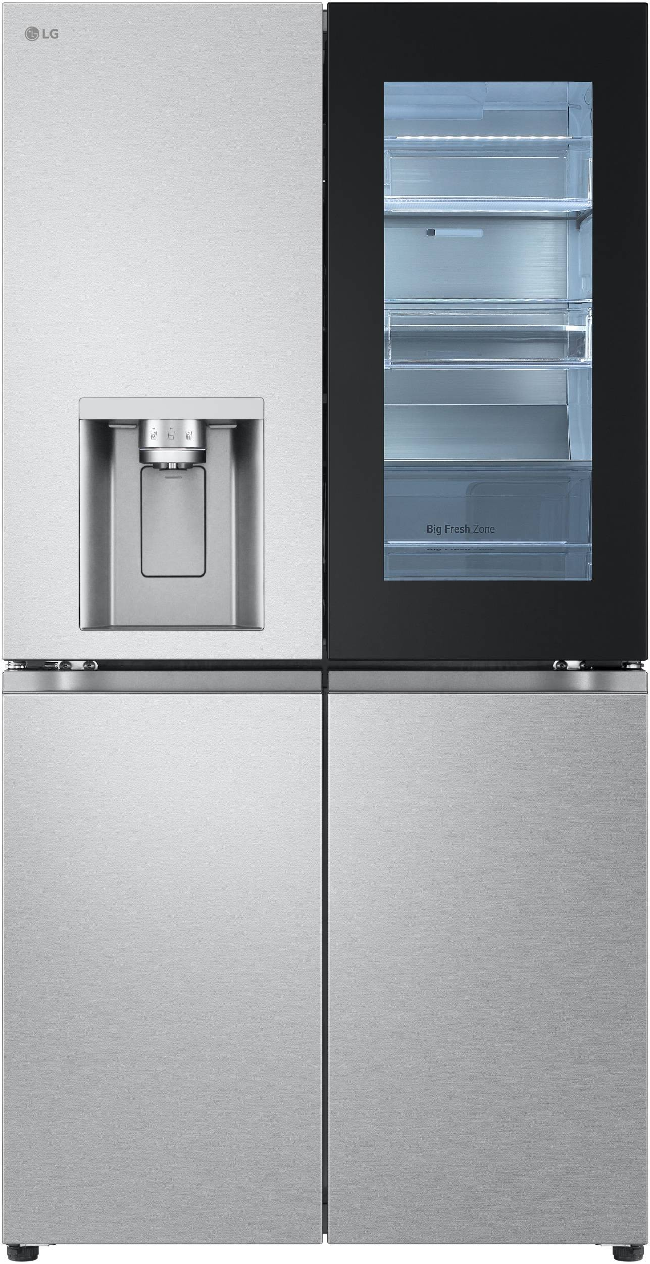 LG GMG960MBJE side-by-side refrigerator Freestanding – image 1