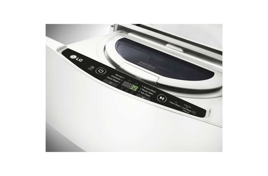 LG WD200CW washing machine Top-load 700 RPM White – image 4