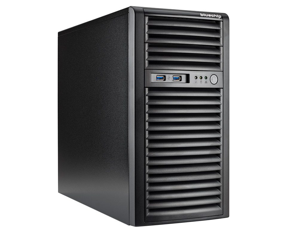 bluechip SERVERline T30339s server 960 GB Tower AMD EPYC 4124P 38 GHz 32 GB DDR5-SDRAM 400 W