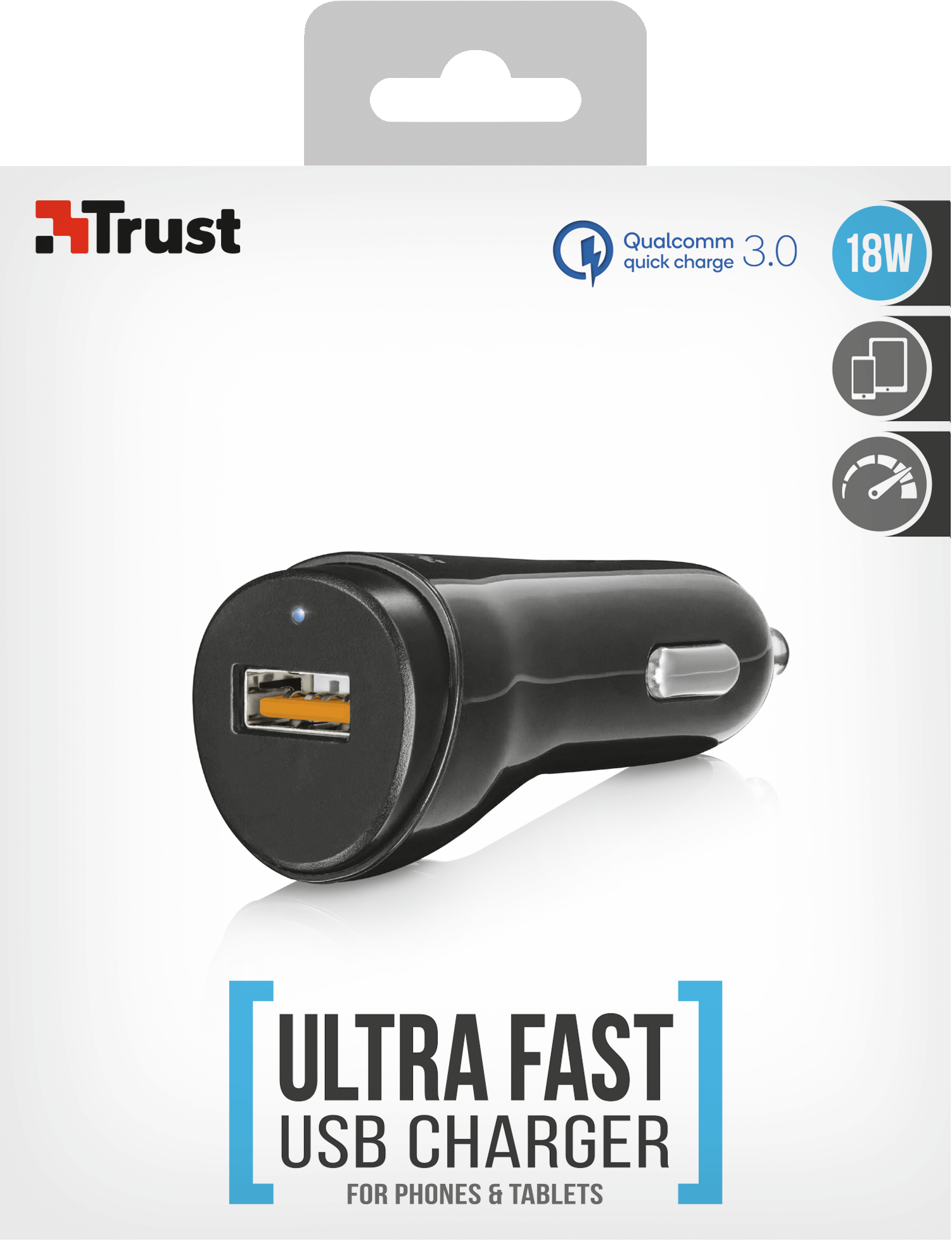 Trust 21819 mobile device charger Universal Black DC Auto – image 7