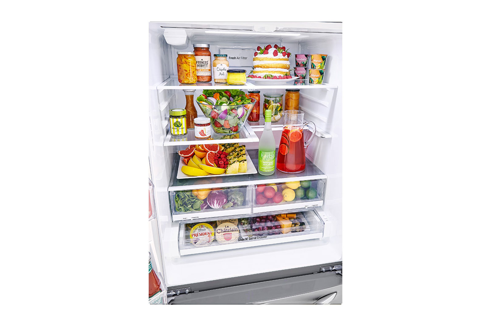 LG LRFXS2503S side-by-side refrigerator Freestanding – image 7