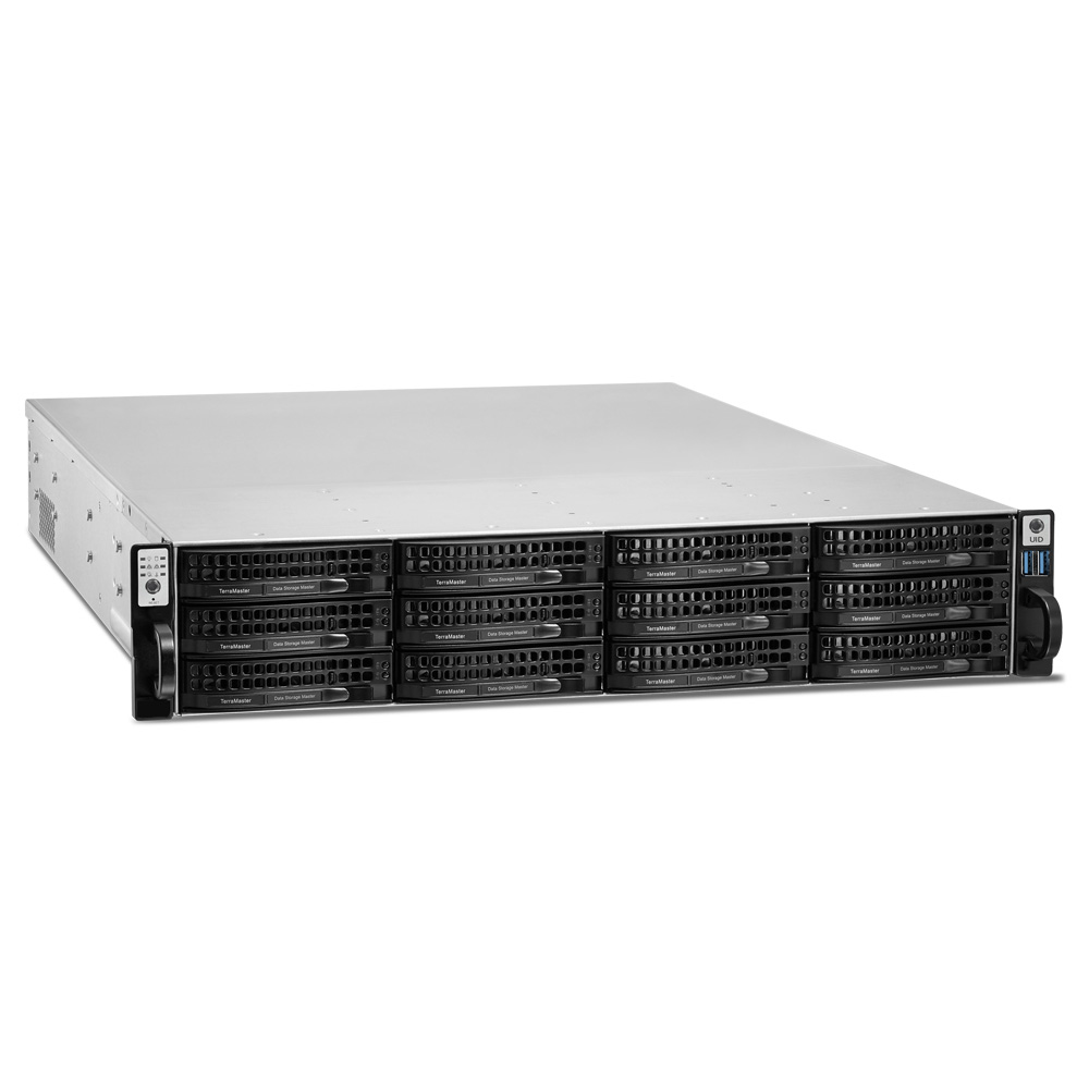 TerraMaster U12-612 NAS/storage server Rack (2U) Intel® Xeon® E3 v5 E3-1225V5 – image 3