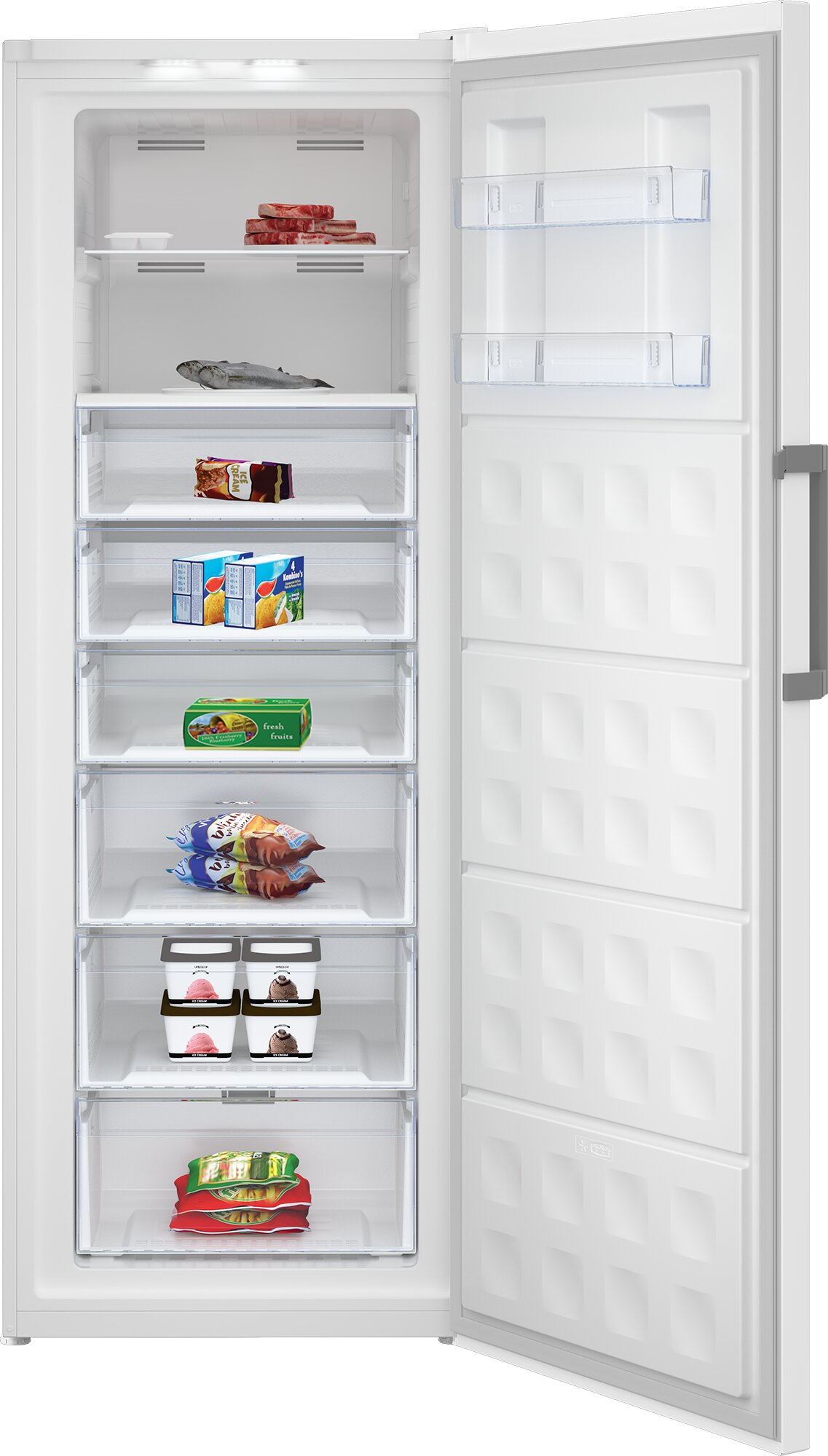 Beko RFNE448E45WCH freezer Upright freezer Freestanding – image 3