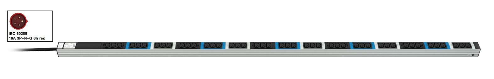 Vertiv Knürr DIS Rack PDU, TripplePower, 0U, input IEC 60309 230/400V – image 2