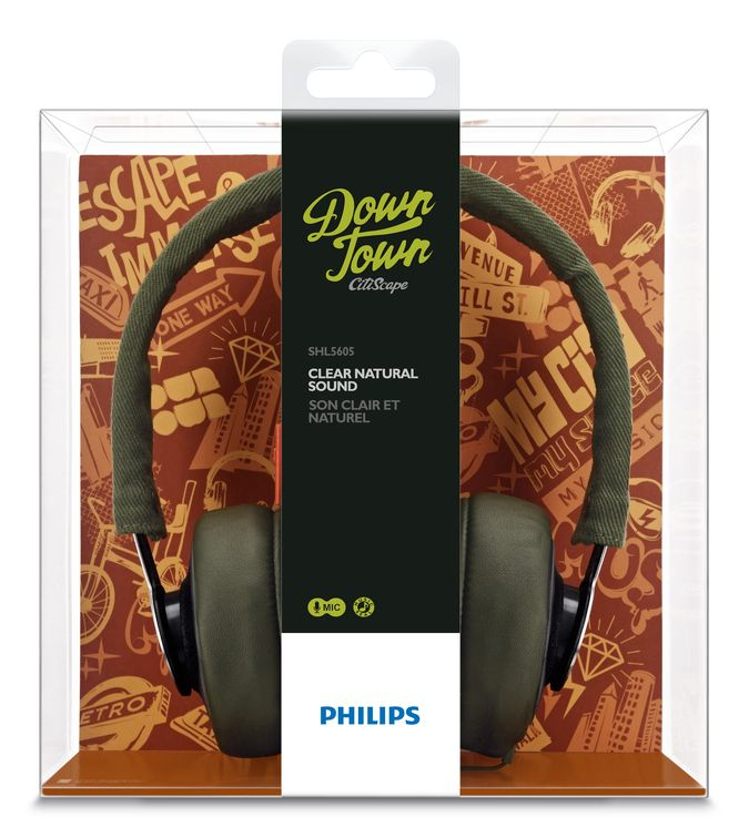 Philips SHL5605GN/28 headphones/headset Wired Head-band Black – image 2