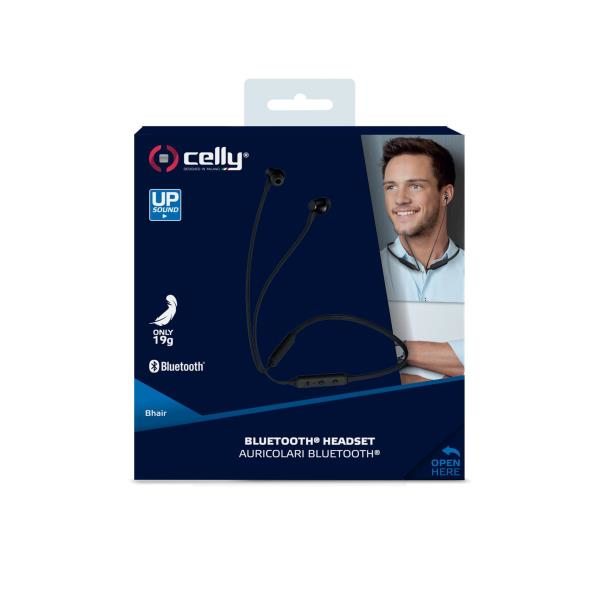 Celly BHAIRBK headphones/headset Wireless In-ear Calls/Music Bluetooth Black – image 6