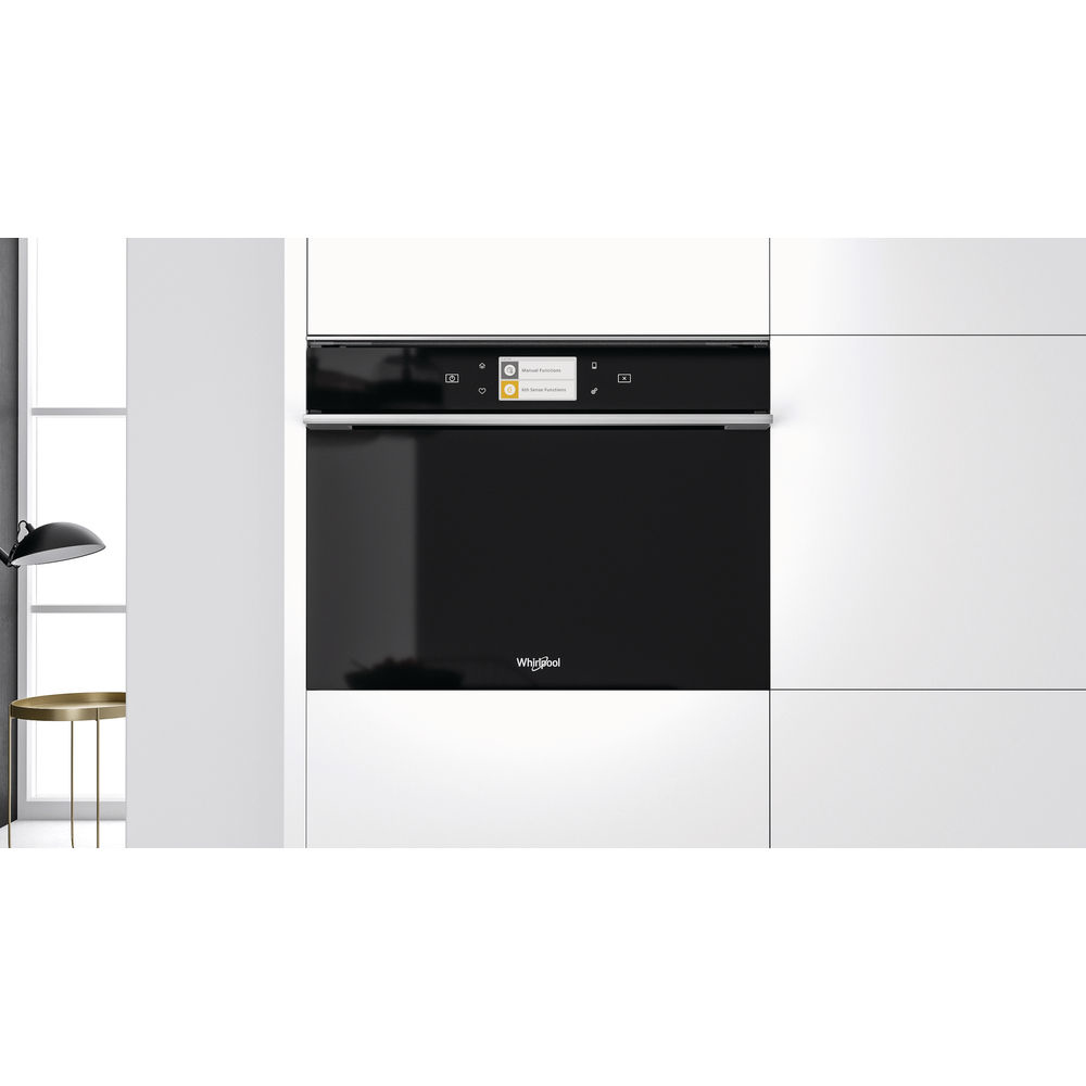 Whirlpool W11MS180 Small Black, Stainless steel Touch – image 4