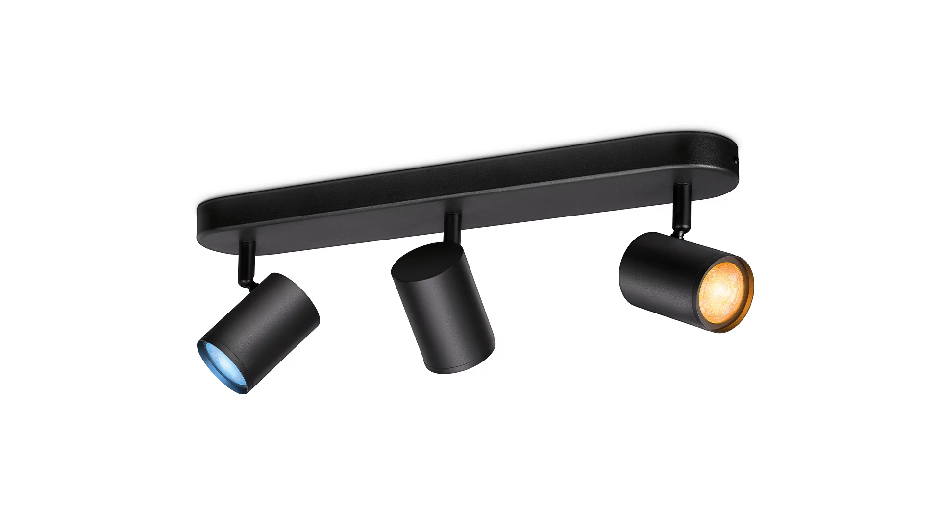 Philips by Signify Philips Smart Spotlight x3, GU10, 1035 lm, Black – image 1