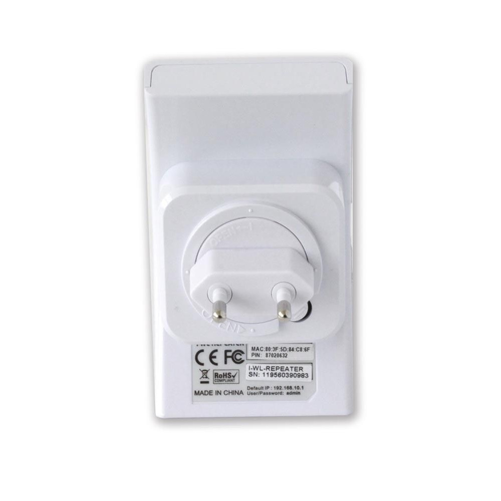 Techly 300N Wireless Repeater (Range Extender) with WPS I-WL-REPEATER – image 6