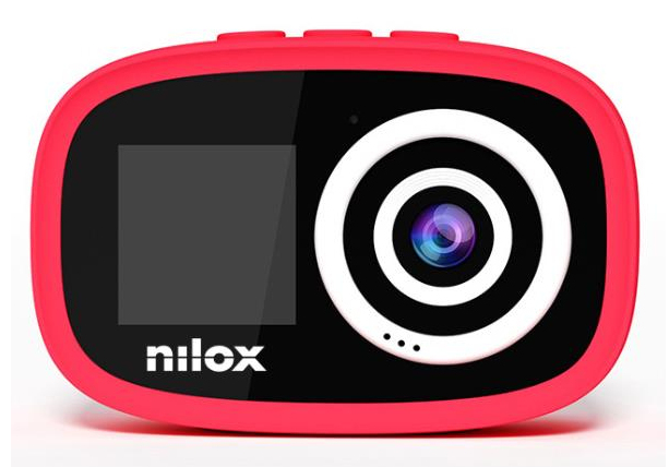 NXACKIDSRED action sports camera