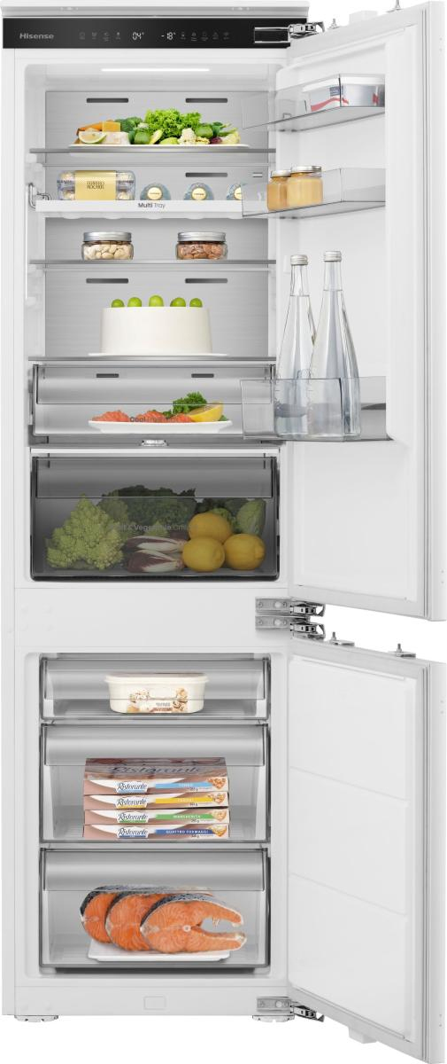 Hisense Built in fridge freezer with Multi Air Flow and Metal Tech Cooling for stable cooling and Total No Frost to eliminate defrosting. The Convert Function p – image 2