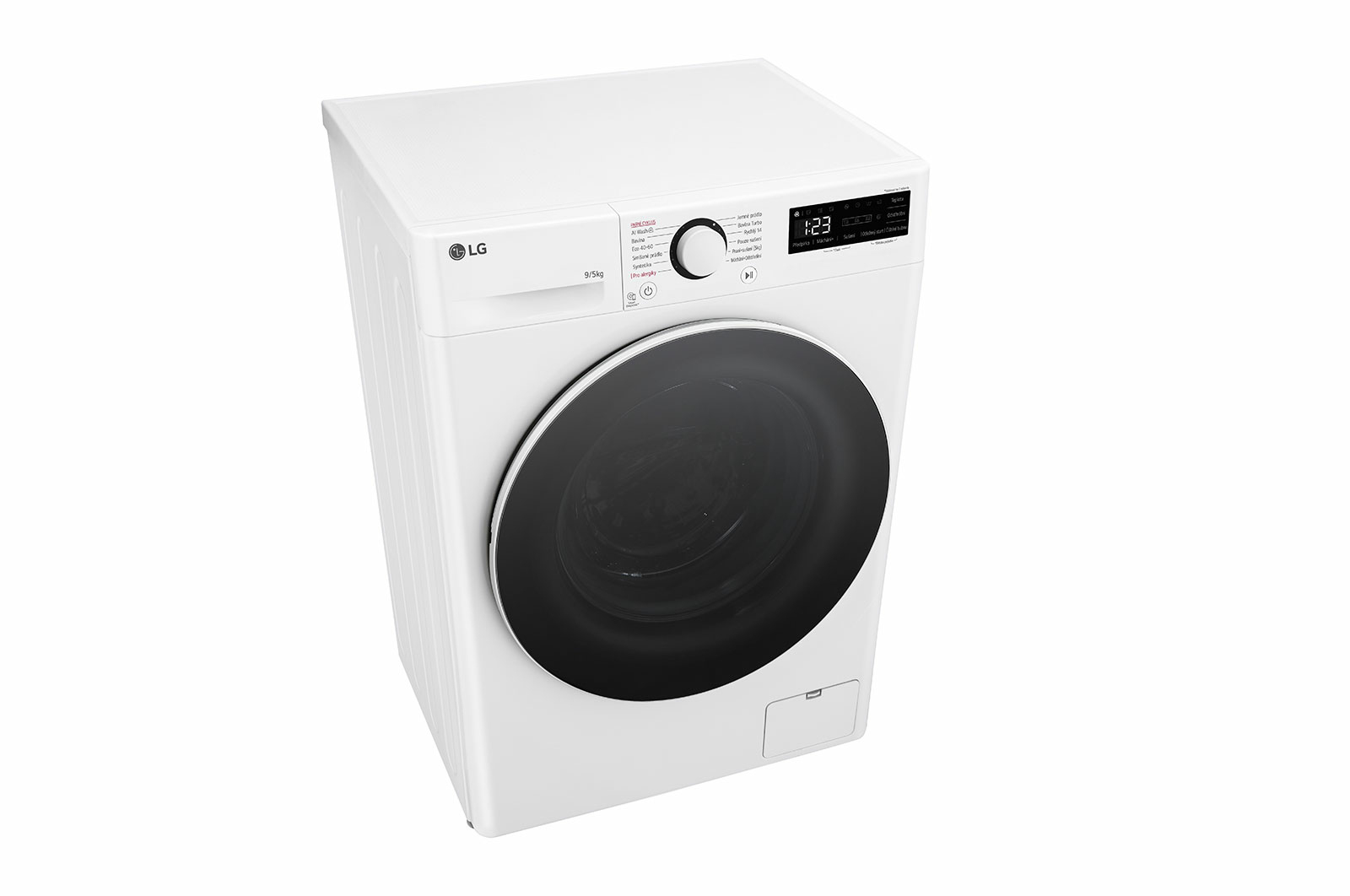 LG FCR5A95WW washer dryer Freestanding Front-load White, Black – image 8