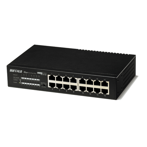 Buffalo 16-port Rackmount Gigabit Switch – image 2