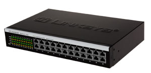 Linksys EtherFast® 4124 24-Port 10/100 Ethernet Switch for Europe