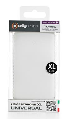Celly TURBOXL02 mobile phone case Pouch case White – image 4