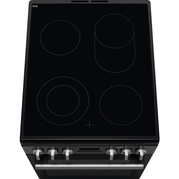 Electrolux LKR564200K cooker Freestanding cooker Electric Ceramic hob Black – image 2