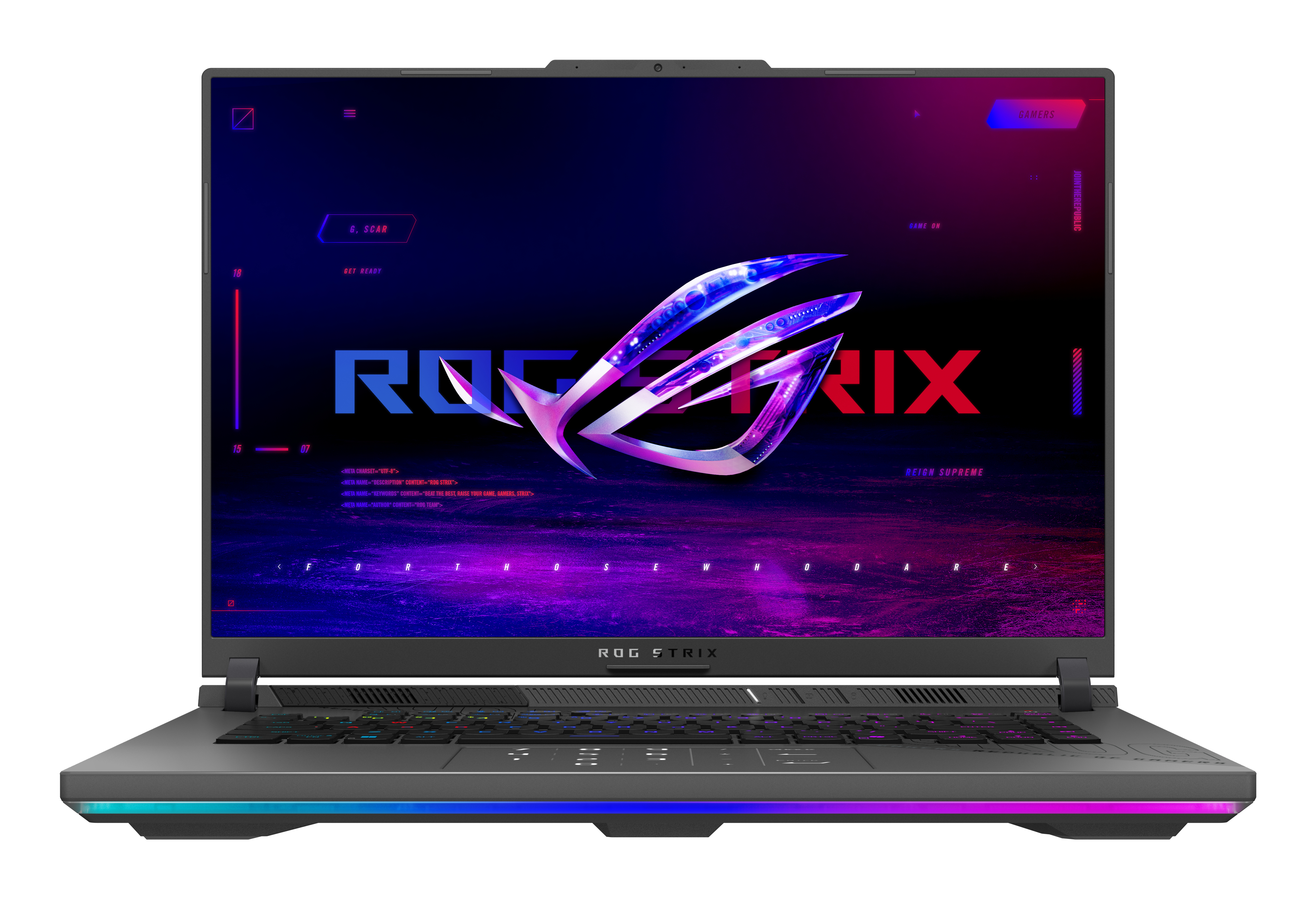 Portátil gaming - ASUS ROG Strix G614FR-S5151, 16" WQXGA, AMD Ryzen™ 9 9955HX3D, 32GB RAM, 1TB SSD, GeForce RTX™ 5070 Ti, Sin sistema operativo - imagen 3