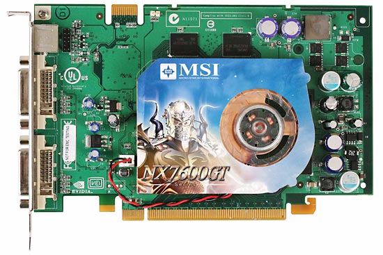 MSI NX7600GT-T2D256E GDDR3