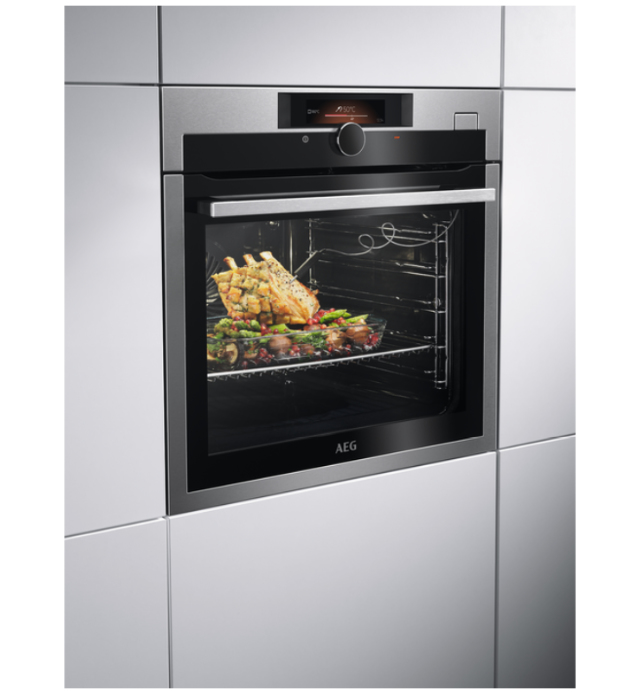AEG BSE874320M 71 L Black, Stainless steel – image 3