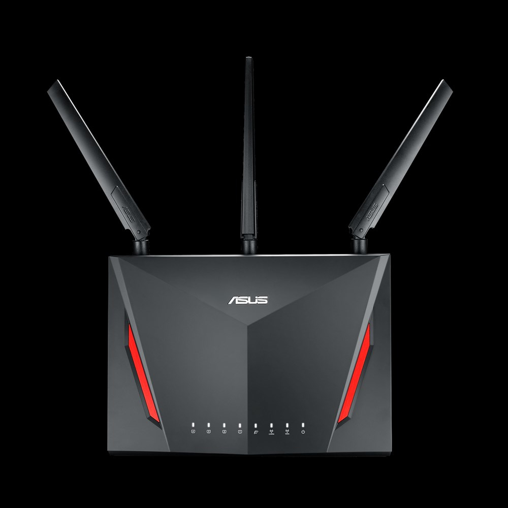 ASUS RT-AC2900 wireless router Gigabit Ethernet Dual-band (2.4 GHz – image 2