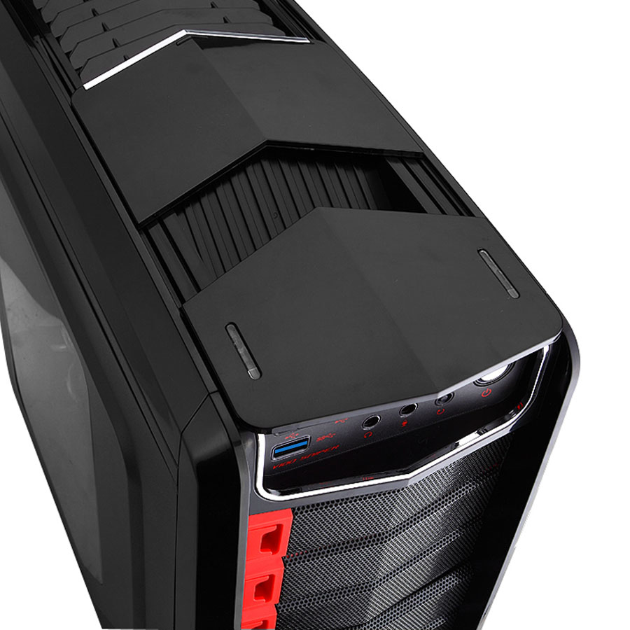 itek Defender Midi Tower Black, Red – image 6