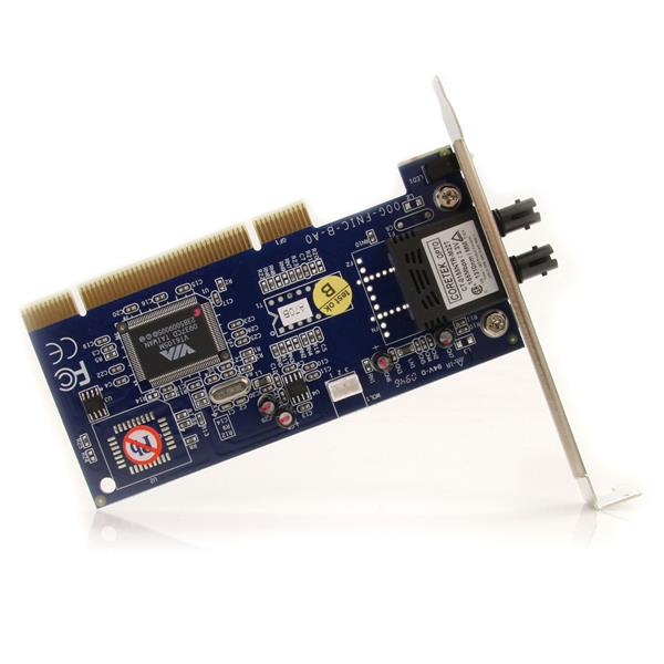 StarTech.com 100Mbps PCI Multi Mode ST Fiber Ethernet NIC Network Adapter 2km – image 2
