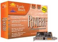 Turtle Beach Riviera PCI Sound Card with 5.1 Surround Sound