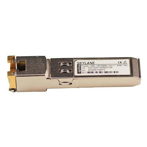 Skylane Optics SFT00P10GE0AJ10 network transceiver module Copper 1000 Mbit/s RJ-45