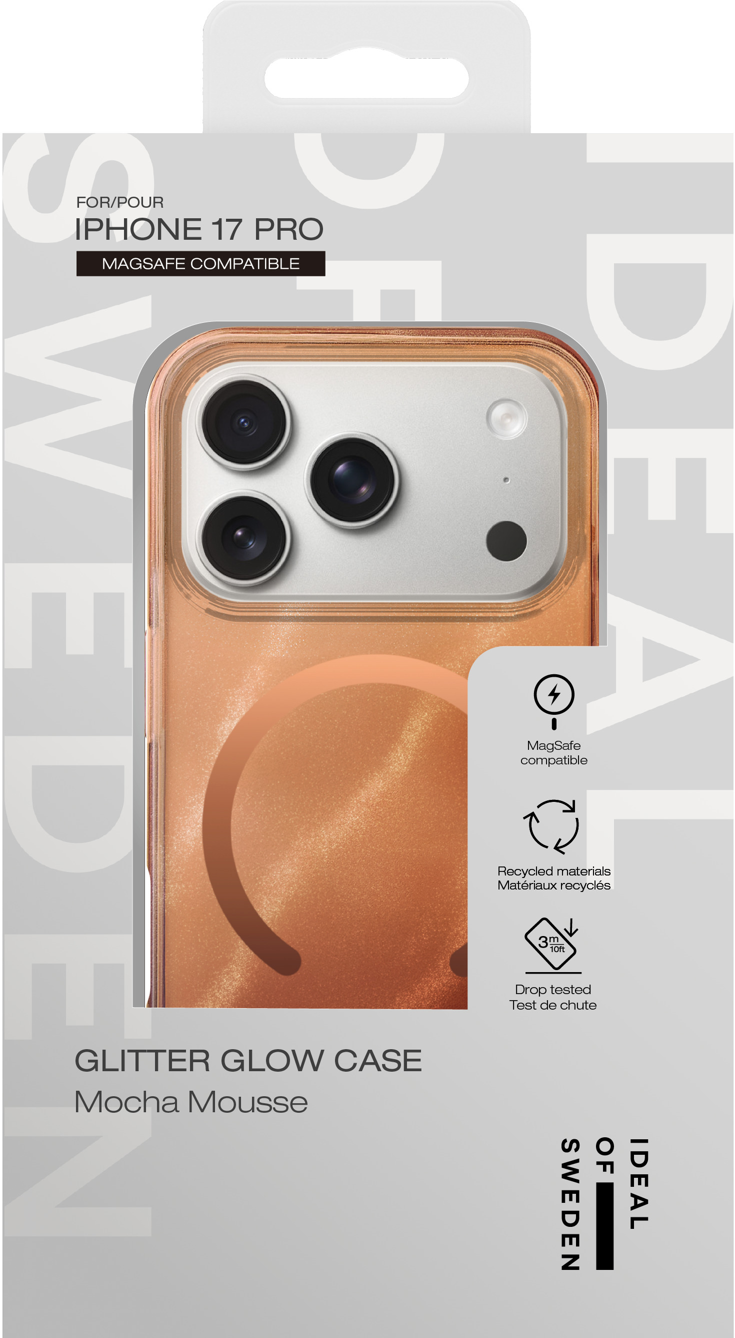 iDeal of Sweden Clear Case MagSafe iPhone 17 Pro Mocha Mousse – image 4
