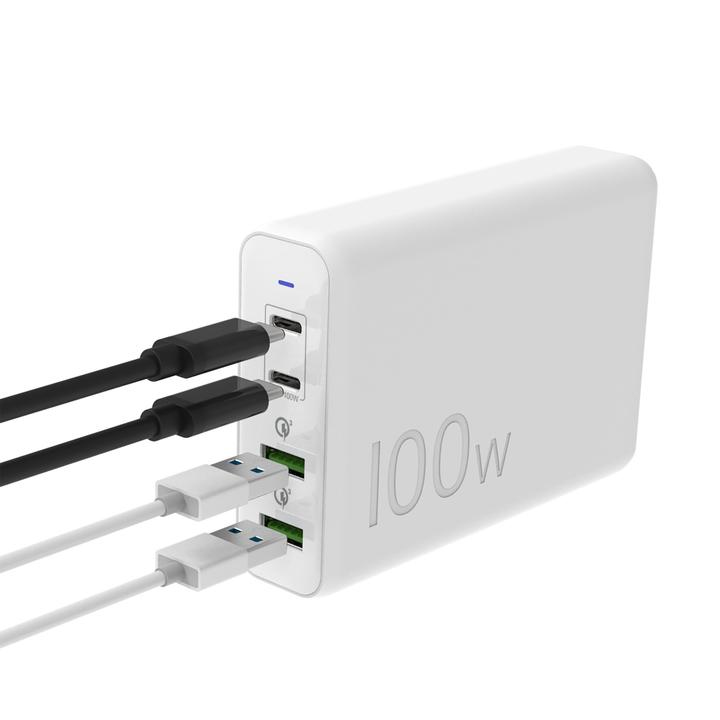 j5create JUP44100 mobile device charger Universal White USB Fast charging Indoor – image 4